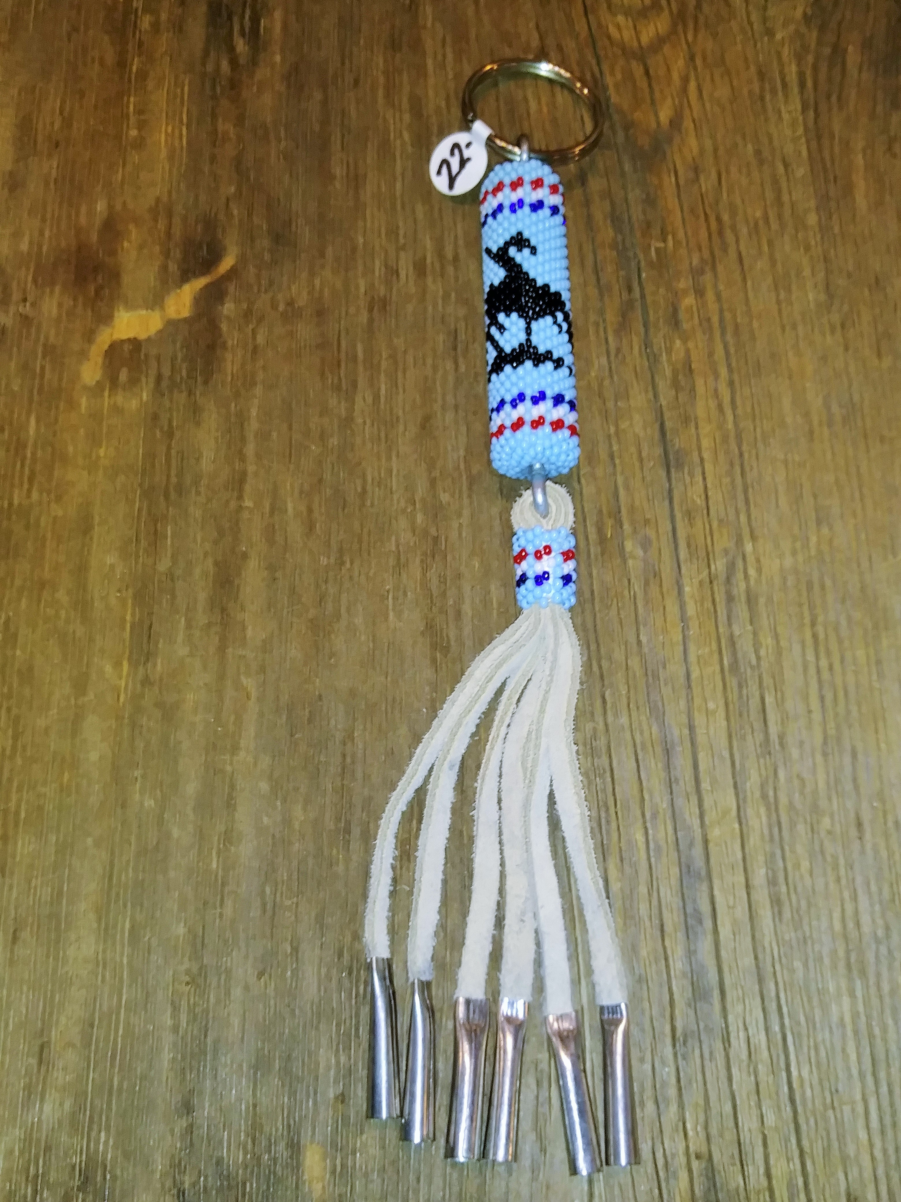 KC1- Navajo Handmade Beaded Key Chains