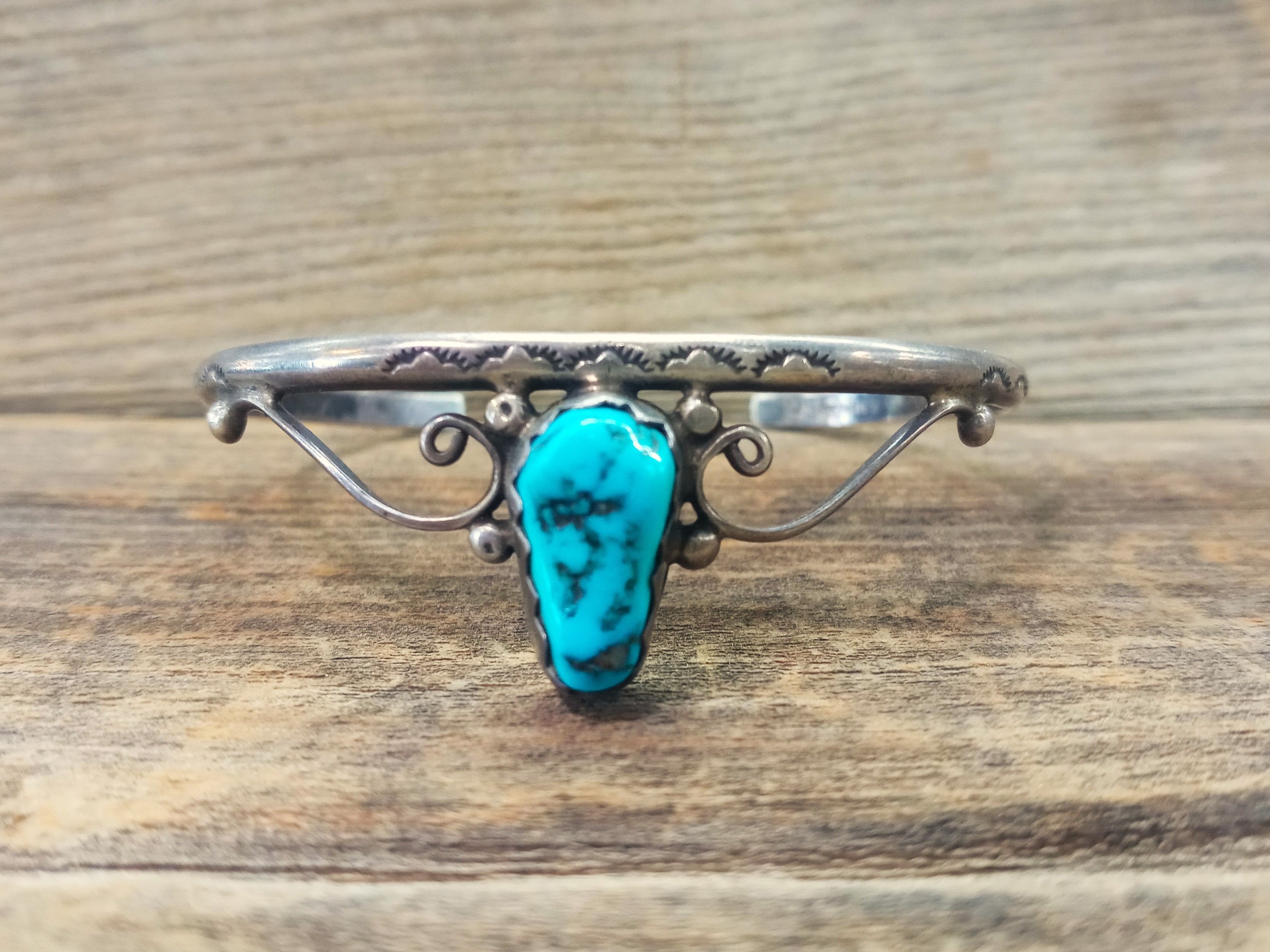 PB26- Pawn Turquoise Bracelet 