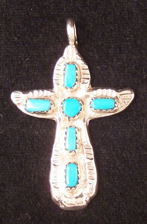 C9 Sleeping Beauty Turquoise Cross