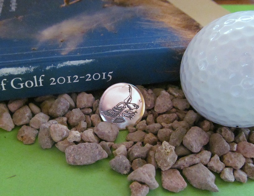SBM24  Navajo handmade Golf Ball Marker 
