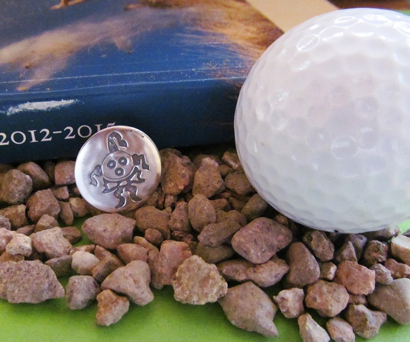 SBM26  Navajo handmade Golf Ball Marker 