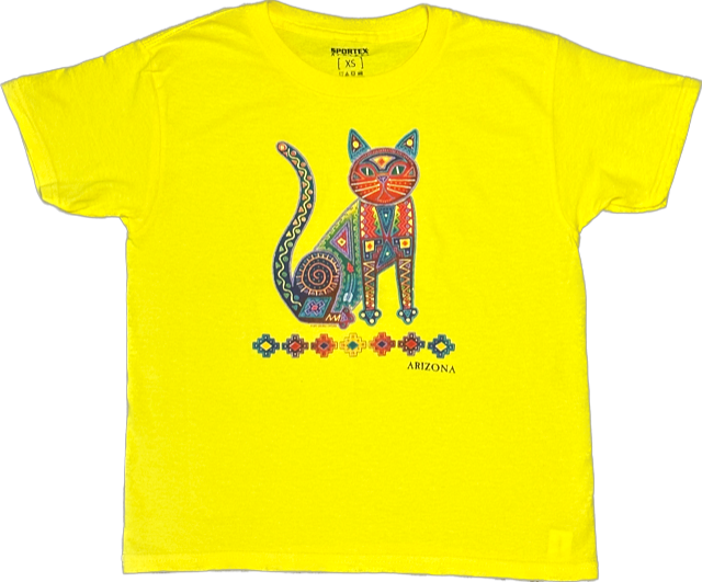 KTY186- Kids Southwest Cat Shirt 