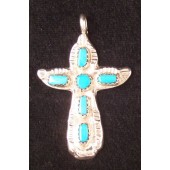 C9 Sleeping Beauty Turquoise Cross