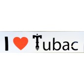 LTS- I Love Tubac Bumper Sticker 