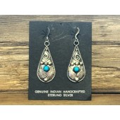 ERN7- Monroe & Lillie Ashley Turquoise Earrings 