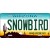LP2- SNOWBIRD License Plate